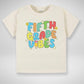 Fifth grade vibes kids TShirt, Back to school kids shirt, First day of school youth Tee.