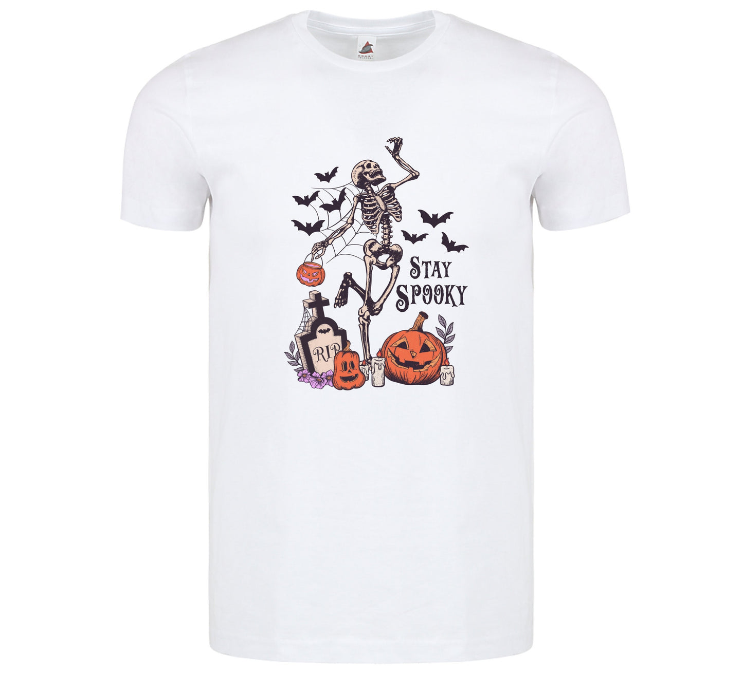 Stay spooky T-Shirt, Halloween Shirt, Skeleton Tee, Fall vibes t-shirt