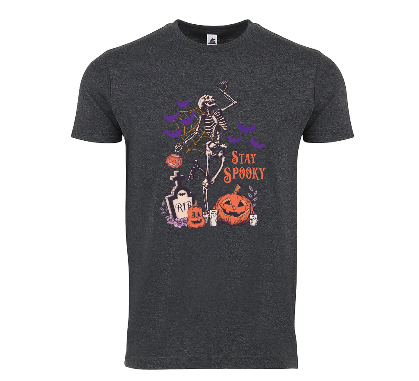 Stay spooky T-Shirt, Halloween Shirt, Skeleton Tee, Fall vibes t-shirt