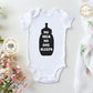 No milk no one sleeps Baby Onesie®, Milk baby Onesie®,  baby announcement body suit. Milk belly cute baby gift.