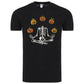 Halloween yoga skeleton T-Shirt, Halloween pumpkin Shirt, Skeleton Tee, Fall vibes t-shirt