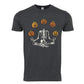 Halloween yoga skeleton T-Shirt, Halloween pumpkin Shirt, Skeleton Tee, Fall vibes t-shirt