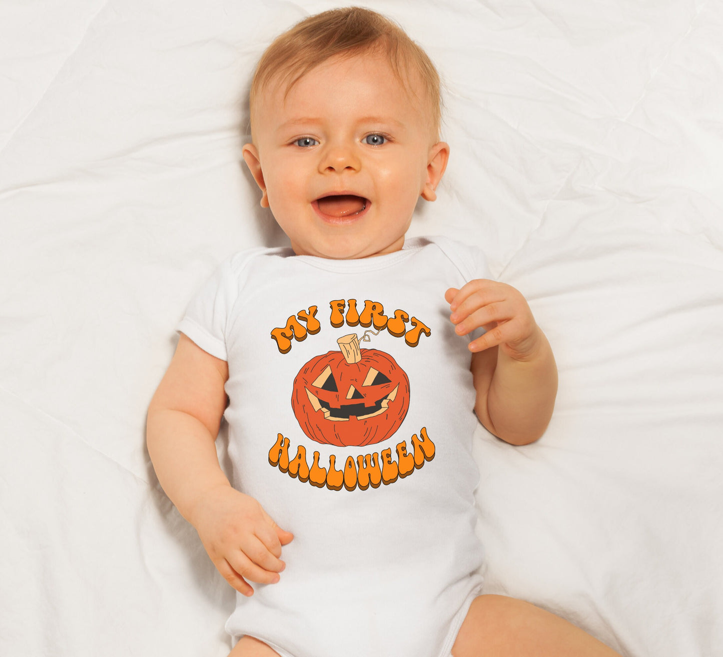 My first Halloween Onesie®, Halloween baby Onesie®, Halloween baby body suit. cute baby gift.