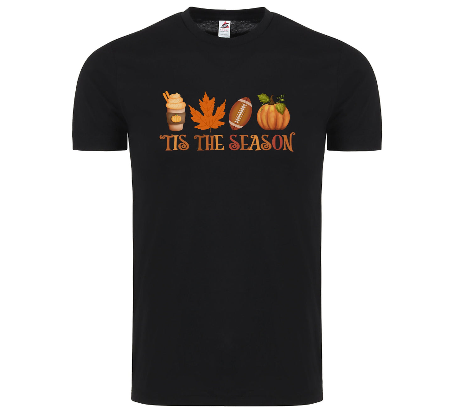 Tis the Season Shirt, Thanksgiving T-shirt, Fall season Tee. Game day fall shirt, Pumpkin football shirt