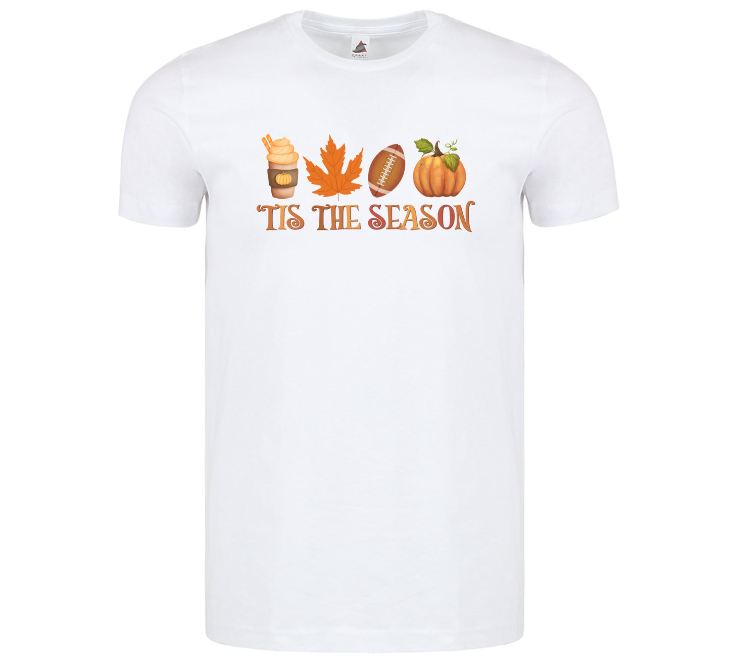 Tis the Season Shirt, Thanksgiving T-shirt, Fall season Tee. Game day fall shirt, Pumpkin football shirt