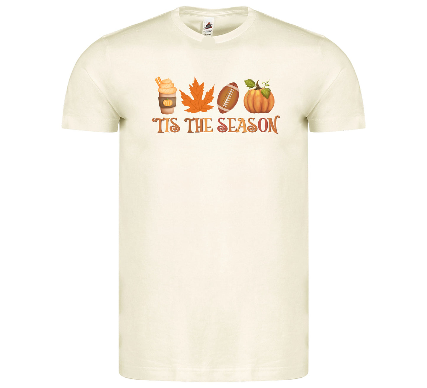 Tis the Season Shirt, Thanksgiving T-shirt, Fall season Tee. Game day fall shirt, Pumpkin football shirt