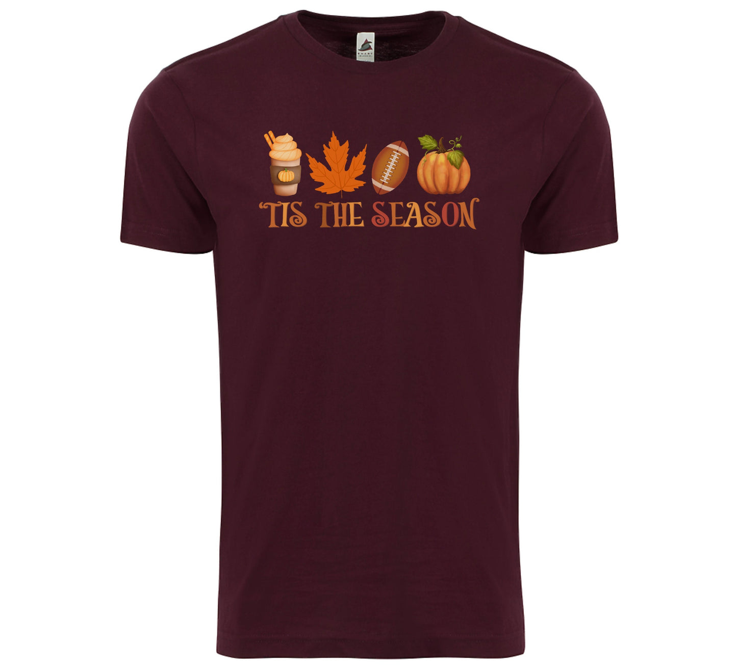 Tis the Season Shirt, Thanksgiving T-shirt, Fall season Tee. Game day fall shirt, Pumpkin football shirt