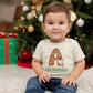 Personalized Christmas Name Shirt, Custom Kids Christmas Name Shirt, Kids Christmas Monogram shirt, Kids Toddler Christmas Shirt