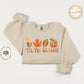 Tis the season fall sweatshirt, Cute fall sweater, Thanksgiving crewneck sweatshirt, Xmas gift sweater.