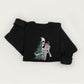Sorta merry sorta scary xmas sweatshirt, Cute Christmas sweater, Christmas tree crewneck sweatshirt, Xmas gift sweater.